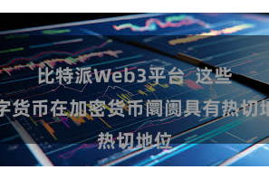 比特派Web3平台 这些数字货币在加密货币阛阓具有热切地位