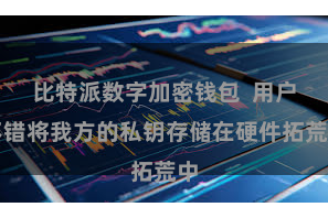 比特派数字加密钱包  用户不错将我方的私钥存储在硬件拓荒中