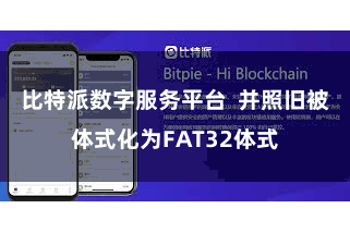 比特派数字服务平台  并照旧被体式化为FAT32体式